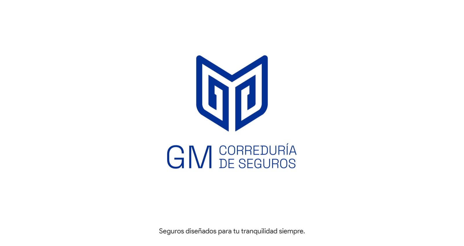 Logotipo de GM Correduría de Seguros