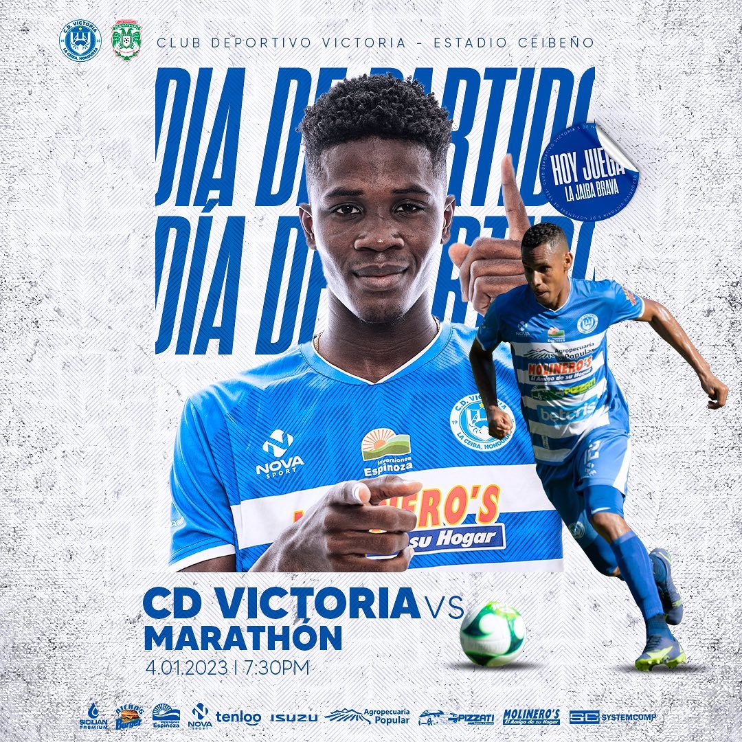 Pieza de día de partido: CD Victoria contra Marathón