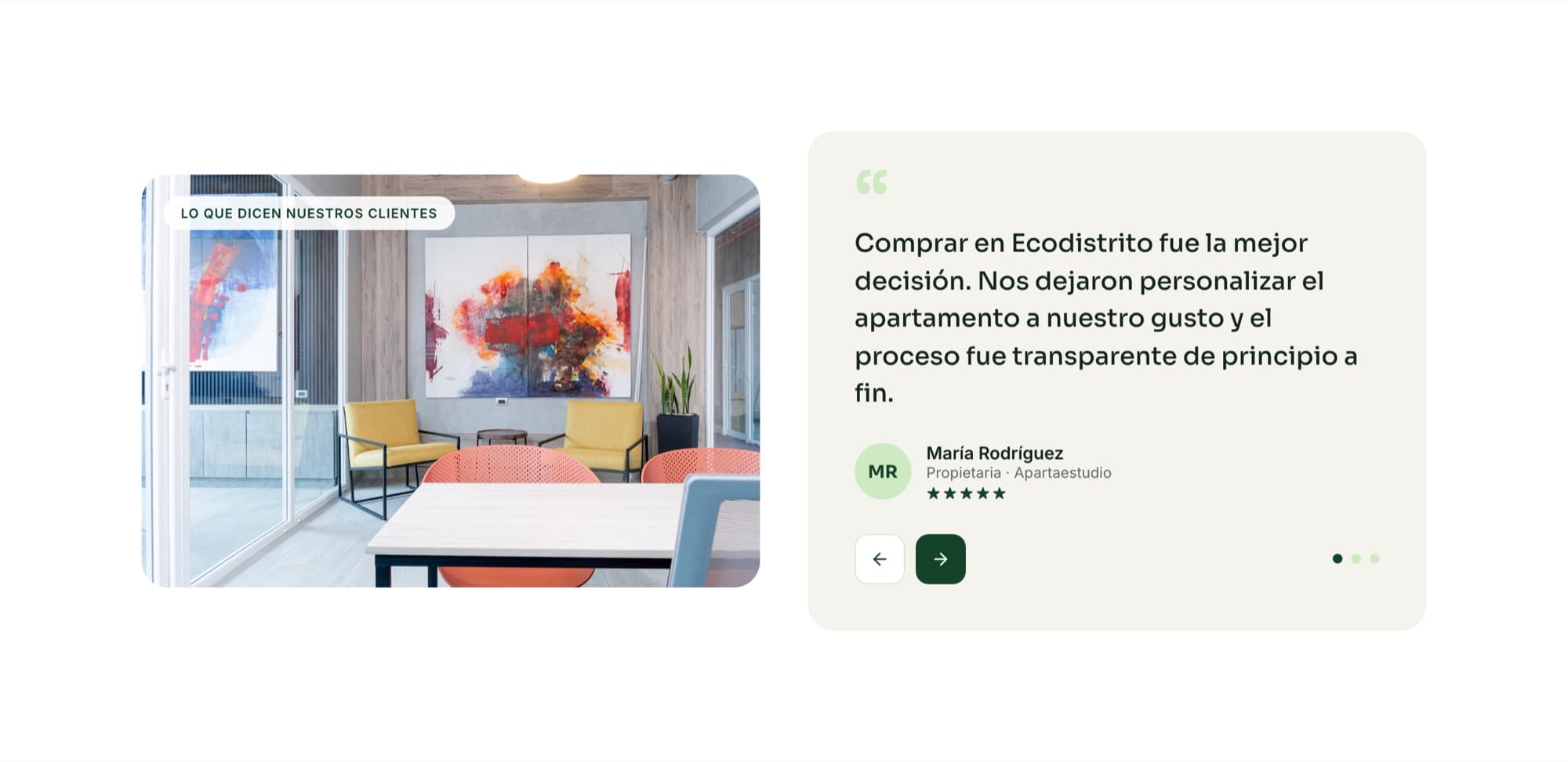 Testimonio de un comprador