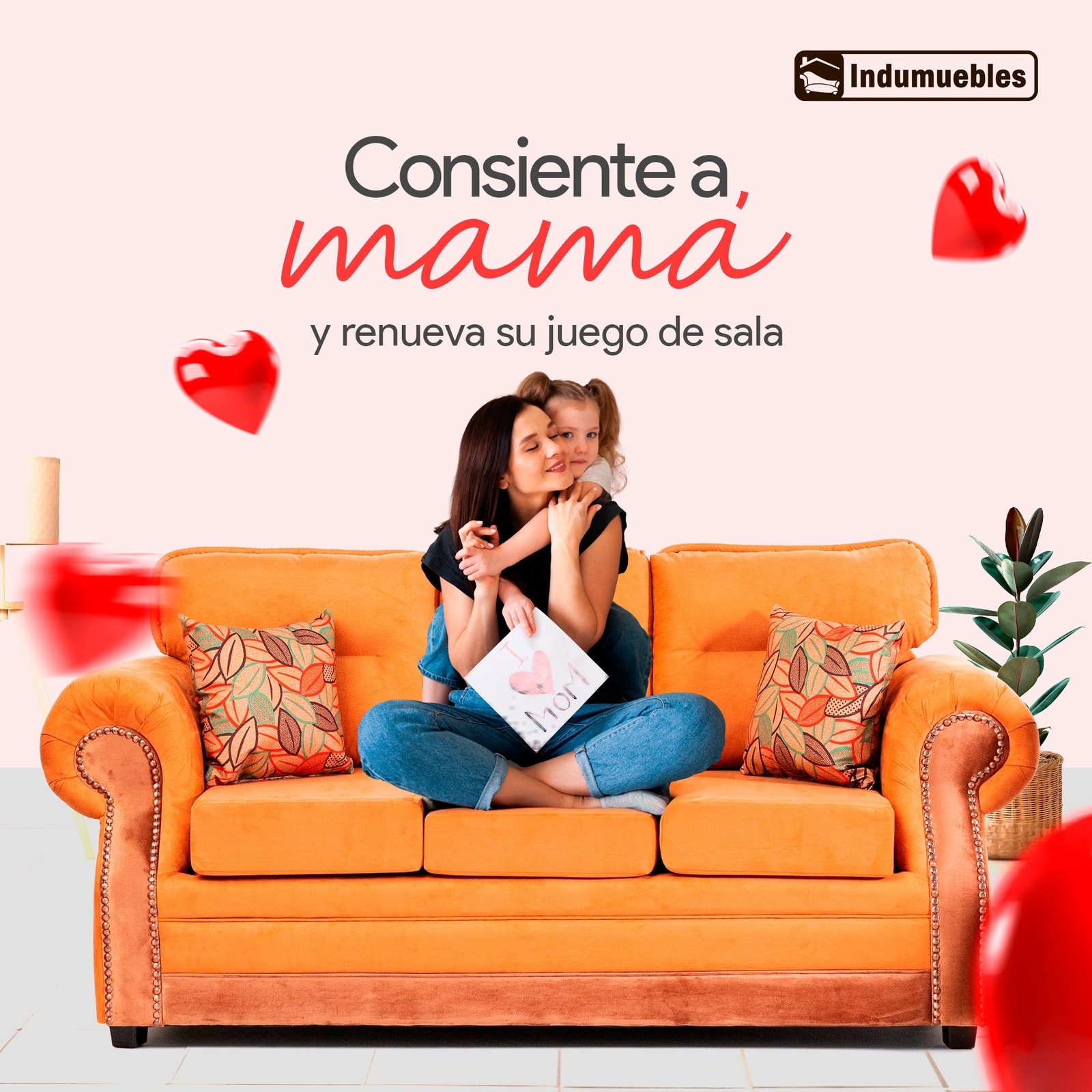Pieza del Día de la Madre para renovar el juego de sala